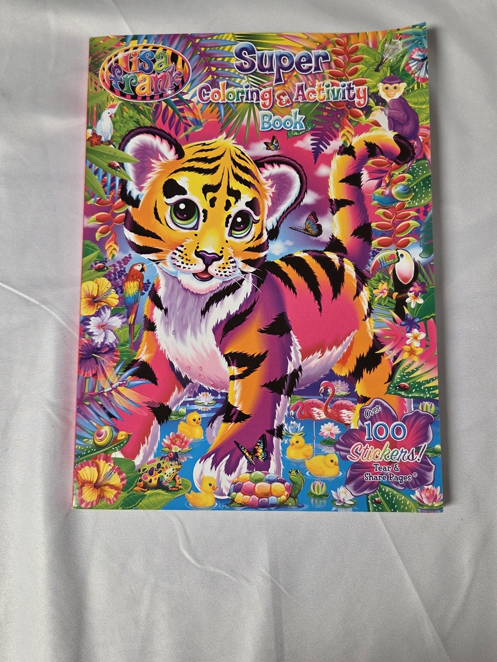Lisa Frank Super Coloring & Activity Book With Stickers